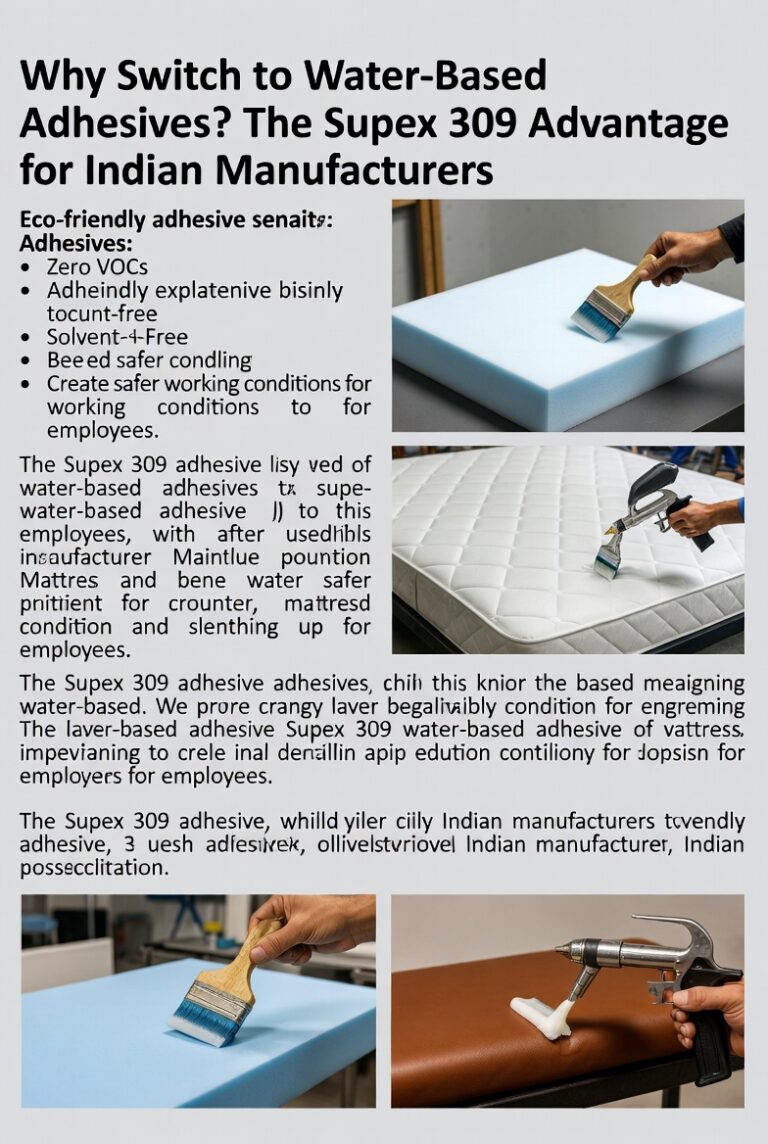 water based adhesives